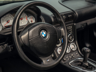 2001 BMW M Roadster in Black Sapphire Metallic over Black Nappa