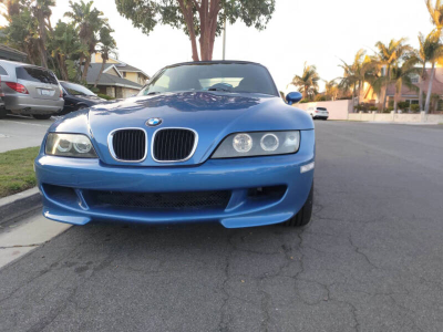 2001 BMW M Roadster in Estoril Blue Metallic over Black Nappa