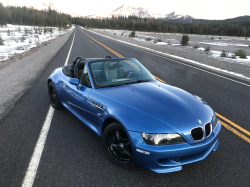 2001 BMW M Roadster in Estoril Blue Metallic over Black Nappa