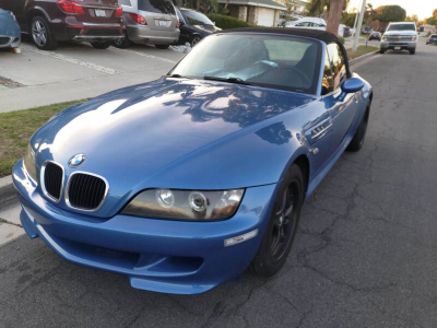 2001 BMW M Roadster in Estoril Blue Metallic over Black Nappa