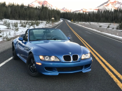 2001 BMW M Roadster in Estoril Blue Metallic over Black Nappa