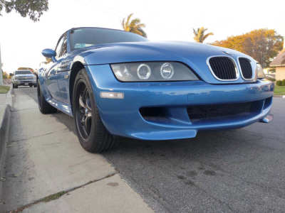 2001 BMW M Roadster in Estoril Blue Metallic over Black Nappa