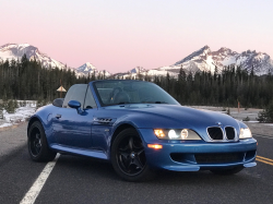 2001 BMW M Roadster in Estoril Blue Metallic over Black Nappa