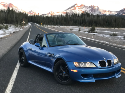 2001 BMW M Roadster in Estoril Blue Metallic over Black Nappa