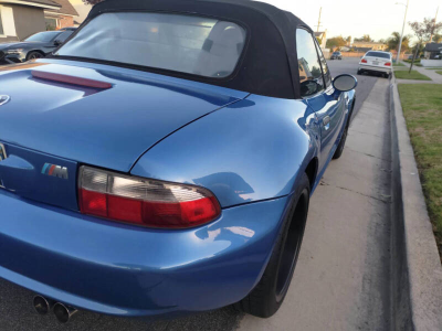 2001 BMW M Roadster in Estoril Blue Metallic over Black Nappa