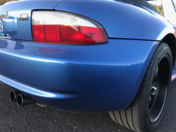 2001 BMW M Roadster in Estoril Blue Metallic over Black Nappa