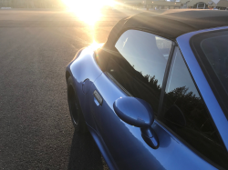 2001 BMW M Roadster in Estoril Blue Metallic over Black Nappa