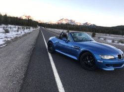 2001 BMW M Roadster in Estoril Blue Metallic over Black Nappa