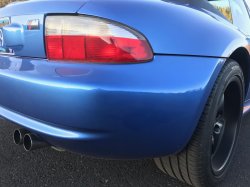 2001 BMW M Roadster in Estoril Blue Metallic over Black Nappa