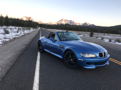 2001 BMW M Roadster in Estoril Blue Metallic over Black Nappa