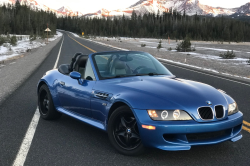 2001 BMW M Roadster in Estoril Blue Metallic over Black Nappa