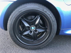 2001 BMW M Roadster in Estoril Blue Metallic over Black Nappa