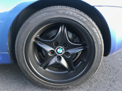 2001 BMW M Roadster in Estoril Blue Metallic over Black Nappa