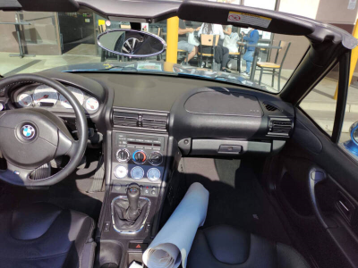 2001 BMW M Roadster in Estoril Blue Metallic over Black Nappa