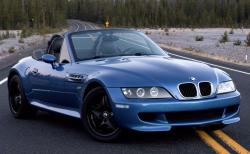 2001 BMW M Roadster in Estoril Blue Metallic over Black Nappa