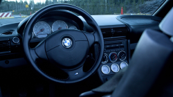 2001 BMW M Roadster in Estoril Blue Metallic over Black Nappa