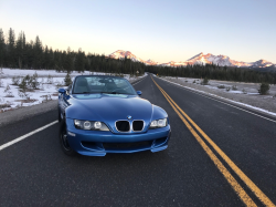 2001 BMW M Roadster in Estoril Blue Metallic over Black Nappa