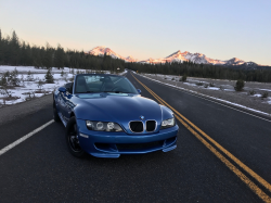 2001 BMW M Roadster in Estoril Blue Metallic over Black Nappa