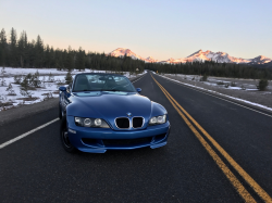 2001 BMW M Roadster in Estoril Blue Metallic over Black Nappa