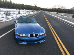 2001 BMW M Roadster in Estoril Blue Metallic over Black Nappa