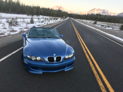 2001 BMW M Roadster in Estoril Blue Metallic over Black Nappa