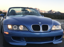 2001 BMW M Roadster in Estoril Blue Metallic over Black Nappa