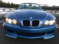 2001 BMW M Roadster in Estoril Blue Metallic over Black Nappa