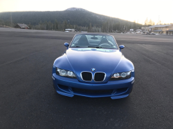 2001 BMW M Roadster in Estoril Blue Metallic over Black Nappa