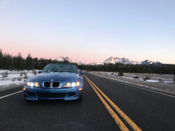 2001 BMW M Roadster in Estoril Blue Metallic over Black Nappa