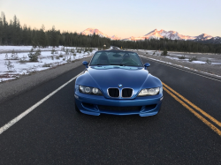 2001 BMW M Roadster in Estoril Blue Metallic over Black Nappa