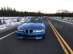 2001 BMW M Roadster in Estoril Blue Metallic over Black Nappa