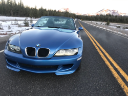 2001 BMW M Roadster in Estoril Blue Metallic over Black Nappa