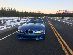 2001 BMW M Roadster in Estoril Blue Metallic over Black Nappa