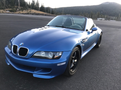 2001 BMW M Roadster in Estoril Blue Metallic over Black Nappa