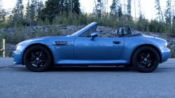 2001 BMW M Roadster in Estoril Blue Metallic over Black Nappa