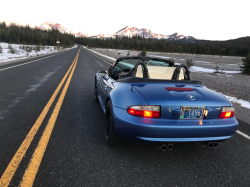 2001 BMW M Roadster in Estoril Blue Metallic over Black Nappa