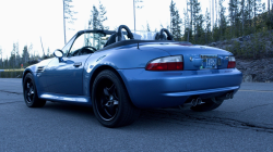 2001 BMW M Roadster in Estoril Blue Metallic over Black Nappa