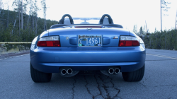 2001 BMW M Roadster in Estoril Blue Metallic over Black Nappa