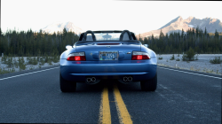 2001 BMW M Roadster in Estoril Blue Metallic over Black Nappa