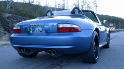 2001 BMW M Roadster in Estoril Blue Metallic over Black Nappa