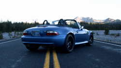 2001 BMW M Roadster in Estoril Blue Metallic over Black Nappa