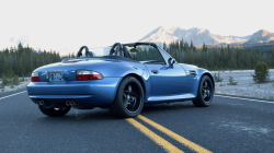 2001 BMW M Roadster in Estoril Blue Metallic over Black Nappa