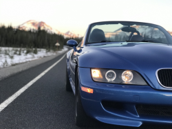 2001 BMW M Roadster in Estoril Blue Metallic over Black Nappa