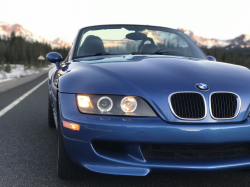 2001 BMW M Roadster in Estoril Blue Metallic over Black Nappa