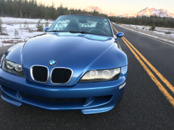 2001 BMW M Roadster in Estoril Blue Metallic over Black Nappa