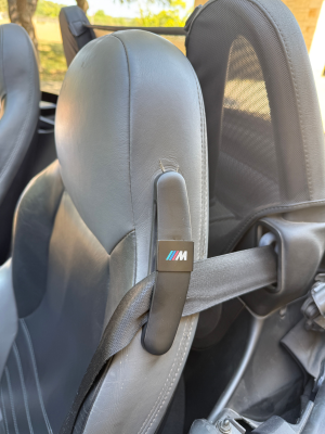 2001 BMW M Roadster in Steel Gray Metallic over Dark Gray & Black Nappa