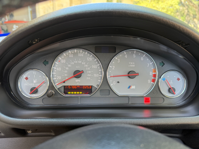 2001 BMW M Roadster in Steel Gray Metallic over Dark Gray & Black Nappa