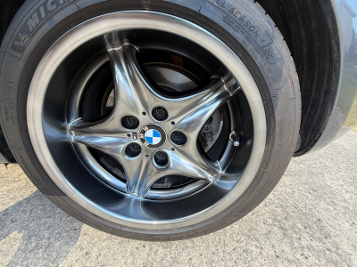 2001 BMW M Roadster in Steel Gray Metallic over Dark Gray & Black Nappa