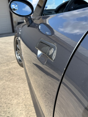 2001 BMW M Roadster in Steel Gray Metallic over Dark Gray & Black Nappa
