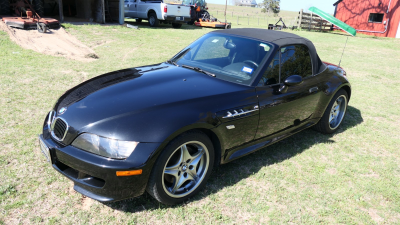 2001 BMW M Roadster in Black Sapphire Metallic over Black Nappa